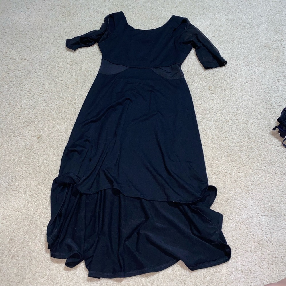 3/$30🌸- Blue dress low high dress